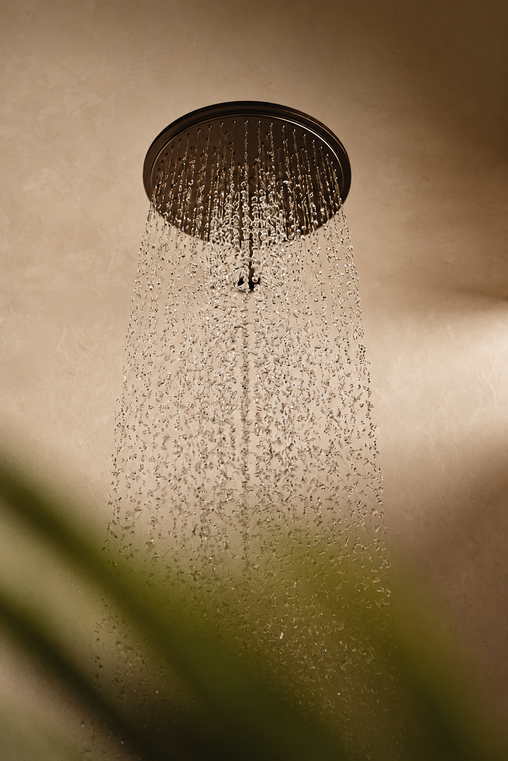 Rainfall shower head — waterproofing tested and certified